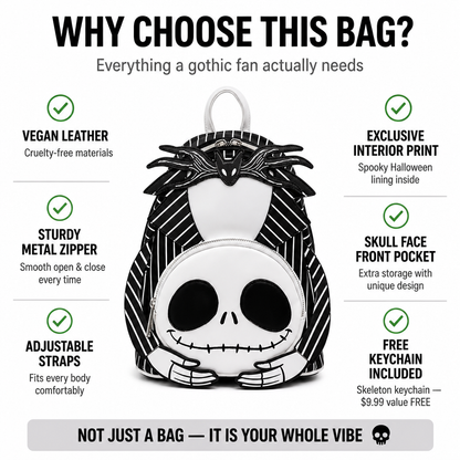 Jack Skellington Mini Backpack